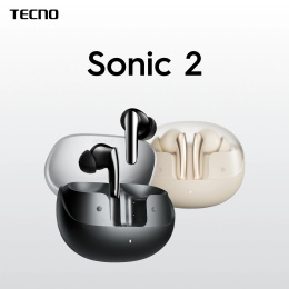 Наушники TECNO Sonic 2 SC02, Bluetooth, внутриканальные, белый [sc02 white]