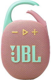Колонка порт. JBL Clip 5 розовый 7W Mono BT 10м 1400mAh (15763845)