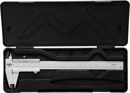 Штангенциркуль нониусный Amo SLM-150 серый пластиковый футляр 855542