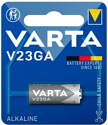 Батарейка Varta ELECTRONICS LR23/A23/MN21 BL1 Alkaline 12V (4223) (1/10/100) VARTA 04223101401