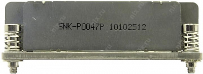 Supermicro SNK-P0047P 1U (2011, радиатор без вентилятора, Cu+Al)