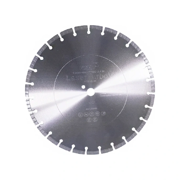Диск алмазный LaserTurboV PREMIUM (400х25.4 мм) VOLL 1.00400