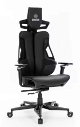 Кресло Cactus Cs-Chr-Duo черный искусственная кожа с подголов. крестов. алюминий пластик черный