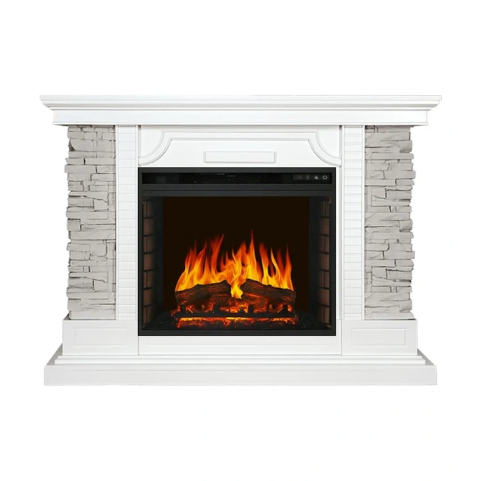 Каминокомплект Royal Flame Аvignon сланец серый белый портал и очаг vision 23 ef led fx 64947675