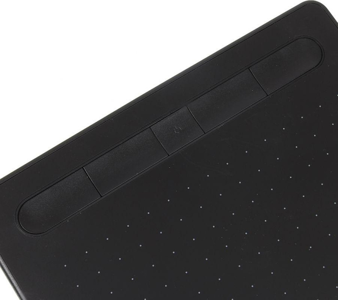 Графический планшет Wacom Intuos S CTL-4100WLK-N, A6,  черный