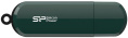 Флешка USB Silicon Power LuxMini 320 16ГБ, USB2.0, зеленый [sp016gbuf2320v1n]