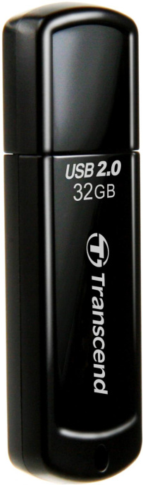 Флешка USB Transcend Jetflash 350 32ГБ, USB2.0, черный [ts32gjf350]