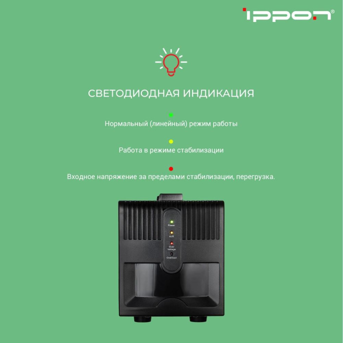Стабилизатор напряжения Ippon AVR-2000