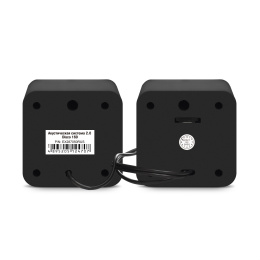 Акустическая система 2.0 ExeGate Disco 160 (питание USB, 2х3Вт (6Вт RMS), 100-20000Гц, черный, Color Box) EX287050RUS