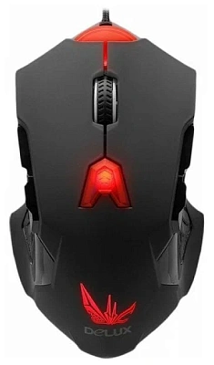 Манипулятор DELUX Laser Mouse DLM-811LUB / M-811 (RTL) USB 8btn+Roll