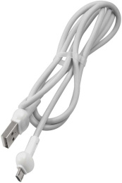 Кабель Redline Candy,  micro USB (m) -  USB (m),  1м,  2A,  белый [ут000021983]