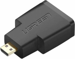 Адаптер UGREEN 20106 Micro HDMI Male to HDMI Female Adapter. Цвет: черный (20106_)