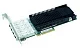 Сетевая карта PCIe x8, 4 x 10G, разъем SFP+, Intel 82599ES chipset