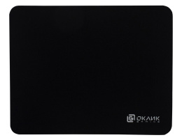 Коврик для мыши Oklick OK-F0251 (S) черный, нейлоновая ткань, 250х200х3мм