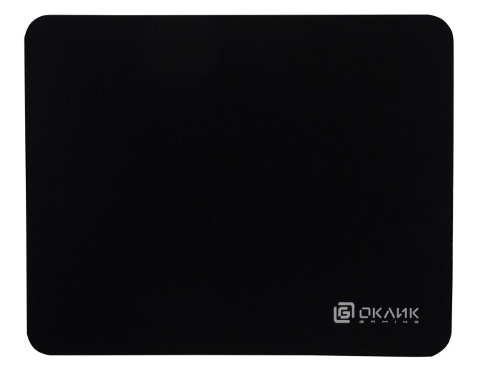 Коврик для мыши Oklick OK-F0251 (S) черный, нейлоновая ткань, 250х200х3мм