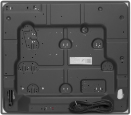 Газовая варочная панель MEFERI Glass comfort MGH604WH,  4 конфорки,  закаленное стекло,  белый