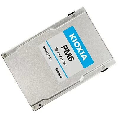Накопитель SSD KIOXIA Enterprise KPM61VUG800G 800GB 2,5" 15mm (SFF), SAS 24Gbit/s, Mix Use, R4150/W1450MB/s, IOPS(R4K) 595K/145K, MTTF 2,5M, 3 DWPD, TLC (BiCS Flash™), 5 years wty