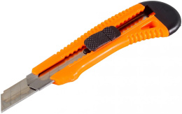 Строительный нож Вихрь 18мм лезв.1шт оранжевый/черный 73/10/10/2