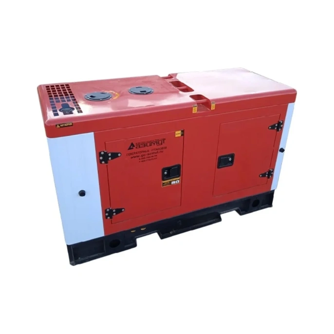 Дизельный генератор ООО "ПК "АЗИМУТ" QUANCHAI 12 кВт, 230В, в кожухе АД-12С-230-1РКМ5
