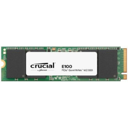 Накопитель SSD 480GB Crucial E100 M.2, NVMe 3D TLC [R/W - 4700/2500 MB/s] CT480E100SSD8