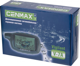 Автосигнализация Cenmax Vigilant V-7A с обратной связью брелок с ЖК дисплеем