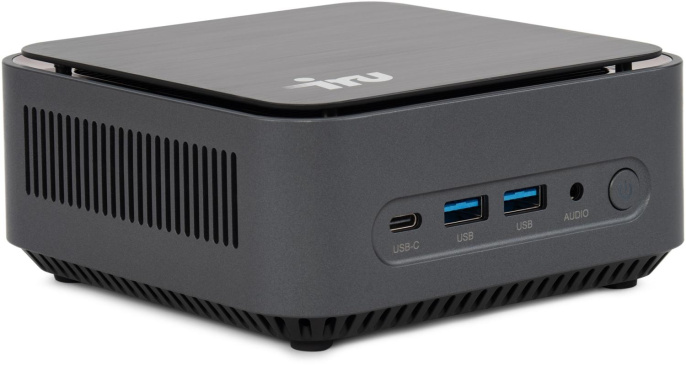 Неттоп IRU Planio 110ALCN N100 0.8 8Gb SSD240Gb UHDG без ОС GbitEth WiFi BT 30W черный RUS 2173349