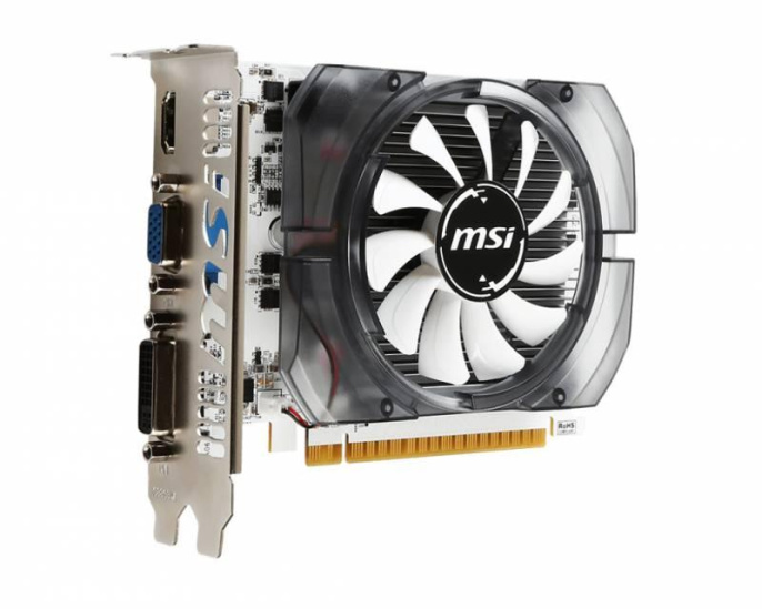 Видеокарта MSI NVIDIA GeForce GT 730 N730-4GD3V2 4ГБ DDR3, Ret