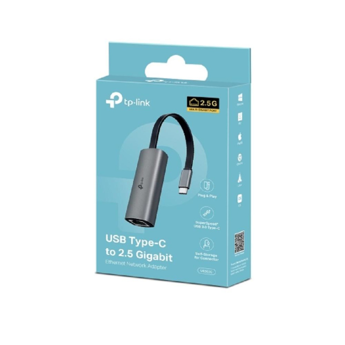 Сетевой адаптер Gigabit Ethernet TP-Link UE302C USB Type-C