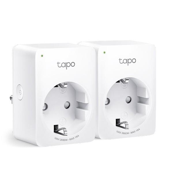 TP-Link Tapo P110 2-pack Умная мини Wi-Fi розетка с мониторингом энергопотребления, 2 шт.