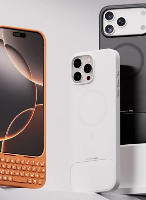 Чехол-клавиатура Akko «превращает» iPhone 17 Pro Max в BlackBerry