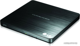Оптический привод External DVD+/-RW LG GP57EB40.AHLE10B DVD Multi, внешний/внешний Slim, интерфейс USB-A, толщина 14 мм, цвет чёрный RTL
