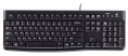Клавиатура Logitech K120, USB, мембранная, заводское нанесение кириллицы, черный [920-002506]