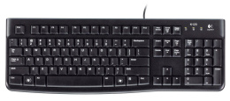 Клавиатура Logitech K120, USB, мембранная, заводское нанесение кириллицы, черный [920-002506]