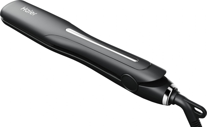Выпрямитель Haier HHS-618 53Вт черный макс.темп.:220С покрытие:титаново-керам. FZ000TD00RU