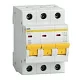 Выключатель автоматический IEK MVA20-3-016-C ВА47-29 16A тип C 4.5kA 3П 400В 3мод белый (упак.:1шт)