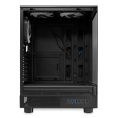 Корпус без блока питания Case HSPD F510, Panoramic Mid Tower, Black, TG, 0.5 SPCC, 3x120mm ARGB Orbis F1 ATX, mATX, mITX 180/280/160mm 1x2.5", 1x3.5", 7xPCI 2xUSB-A 3.0 356x218x467mm (F510-TGBK-ARGB)