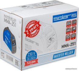 Инвертор сварочный SOLARIS MMA-251