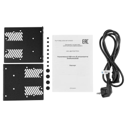 Управляемый USB over IP концентратор DistKontrolUSB-48 с 48 портами USB с 2 блоками питания / Ethernet 2 x 10/100/1000 Mb / Защитный модуль с замком