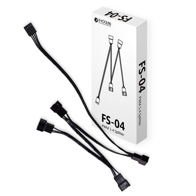 Разветвитель для вентиляторов ID-Cooling FS-04 1 to 4x4-pin PWM
