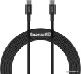 Кабель Baseus CATYS-B01 Superior Series Fast Charging Data Cable Type-C to Type-C PD 100W силиконовый 1m Black для смартфонов и планшетов, функции: передача данных, питание