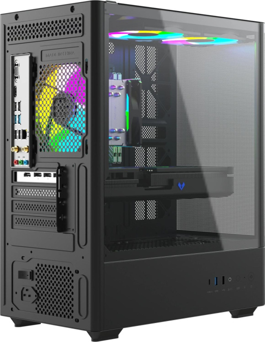 ПК Teclast G03 i5 14400F 2.5 32Gb SSD1Tb RTX5060TI 8Gb Windows 11 Pro GbitEth WiFi BT 500W черный G03 14400F32G1T5060T8BKRU