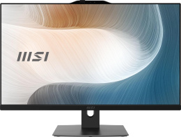 Моноблок MSI Modern AM272P 1MA-1463XRU 27" Full HD Core 3 100U 1.2 8Gb SSD256Gb Graphics без ОС GbitEth WiFi BT 120W клавиатура мышь Cam черный 1920x1080 9S6-AF8241-1463