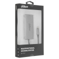Концентратор Dahua 7-in-1 Docking station 7 in 1 USB 3.1 Type-C to USB 3.0 + HDMI + SD/TF + PD Docking Station DH-TC37