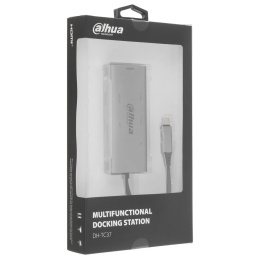 Концентратор Dahua 7-in-1 Docking station 7 in 1 USB 3.1 Type-C to USB 3.0 + HDMI + SD/TF + PD Docking Station DH-TC37