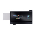 Твердотельный накопитель ADATA External SSD SC730, 512GB, Type-C, Type-A, USB 3.2 Gen2, R/W 600/600 MB/s, 36.8x23.8x9.7mm, Black 5 лет (SC730-512G-CACTI)