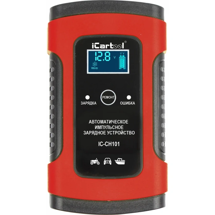 Импульсное зарядное устройство iCarTool 12В с функцией восстановления IC-CH101