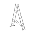 Двухсекционная алюминиевая лестница SevenBerg 2x10 ступеней 920210