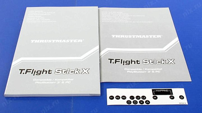 Джойстик Джойстик ThrustMaster T-Flight Stick X USB (12кн. 8-х поз.перекл USB/PS3) 2960694/4160526