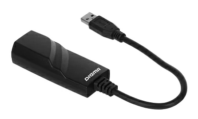 Сетевой адаптер Ethernet Digma D-USB3-LAN1000 USB 3.0
