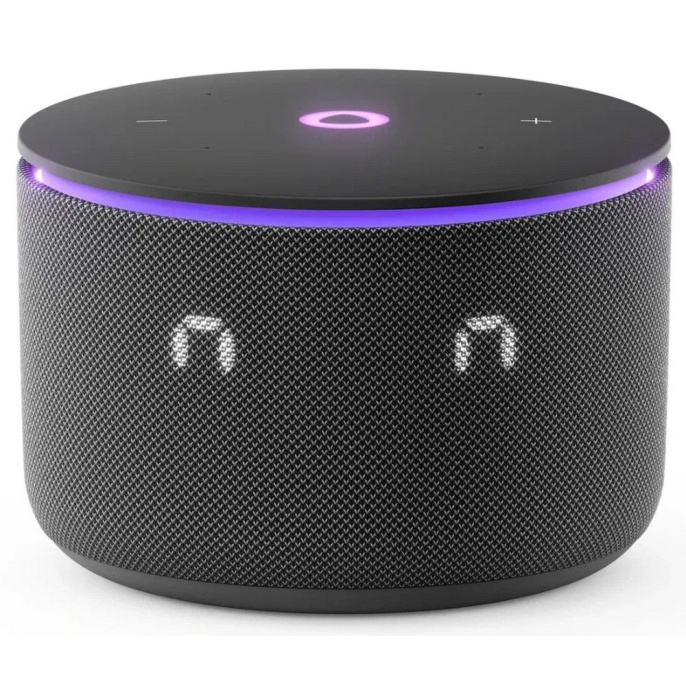 Умная колонка ЯНДЕКС Станция Мини 3 Про, 18Вт, с Алисой, черный Zigbee [yndx-00059blk]